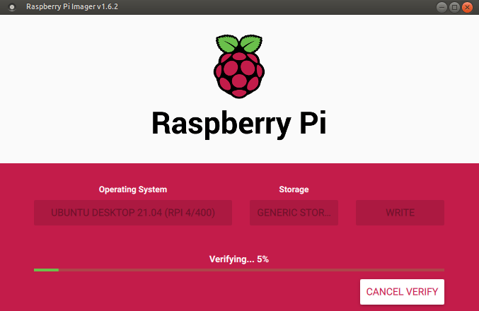 镜像工具:验证写入