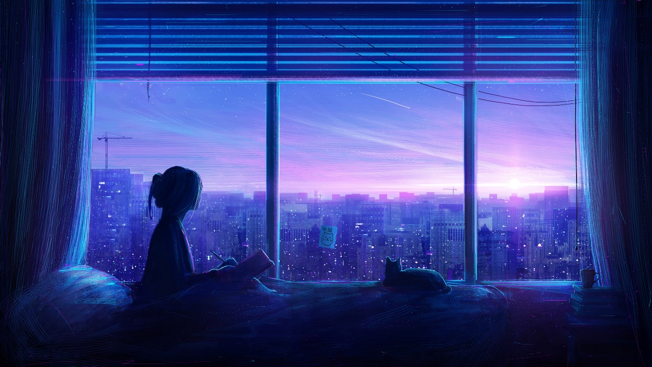 Text editor on a browser, in blue