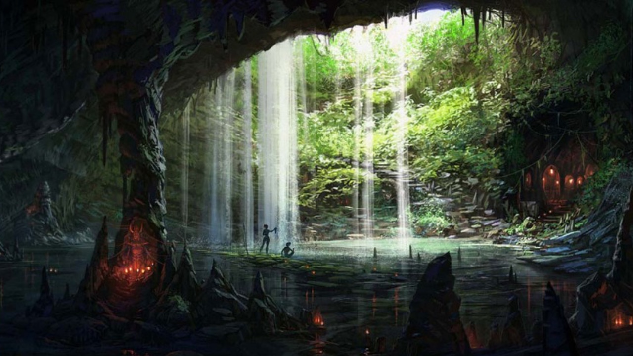 Computer laptop in space