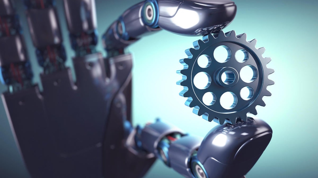 young woman working on a laptop