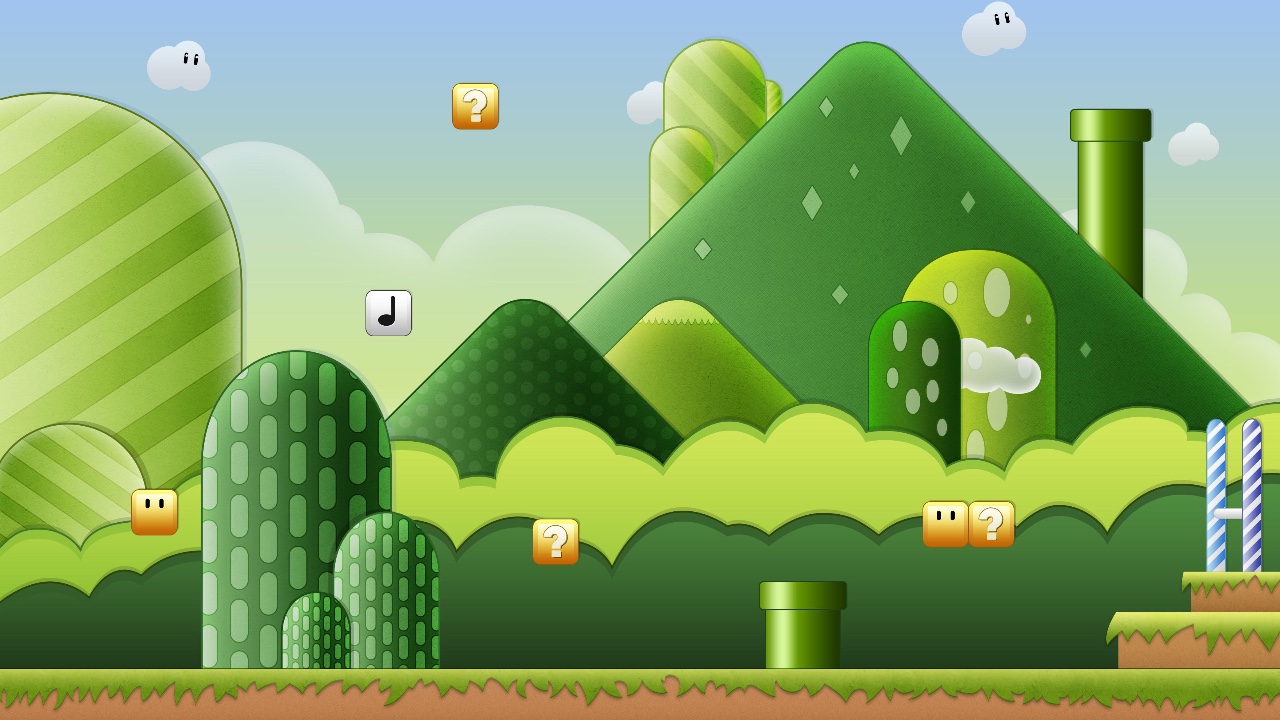 Gaming artifacts with joystick, GameBoy, paddle