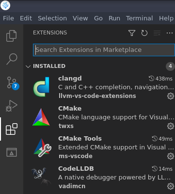 Searching extensions Searching extensions