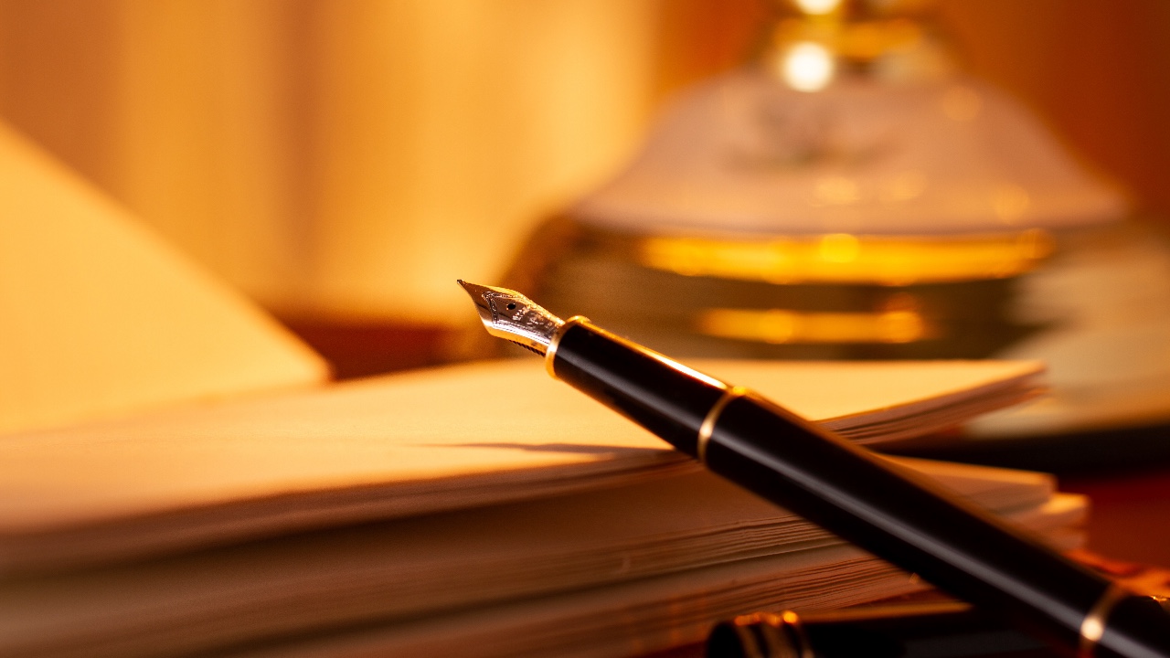 Person using a laptop