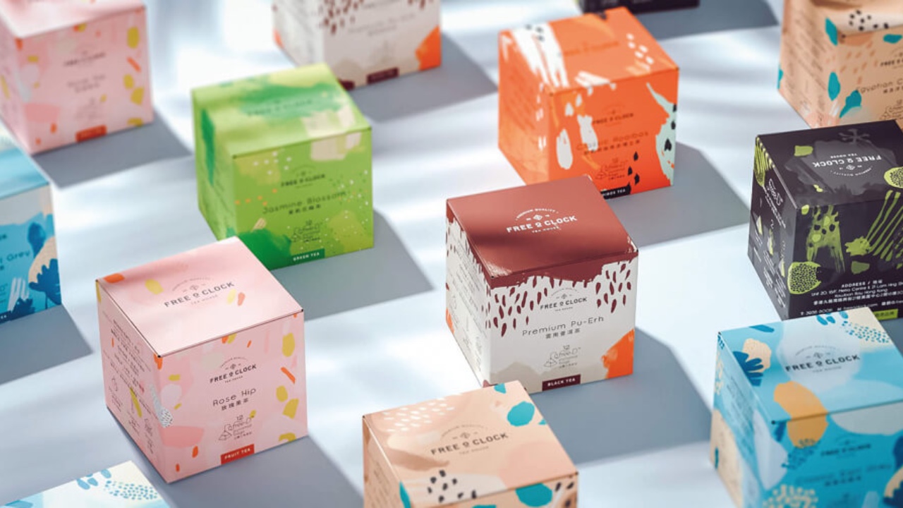 Package wrapped with brown paper and red bow