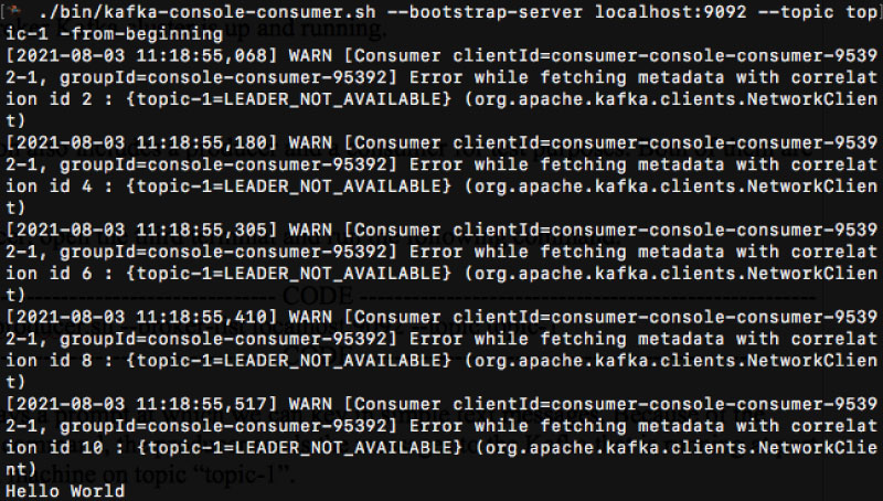 图 4:消费者命令行工具