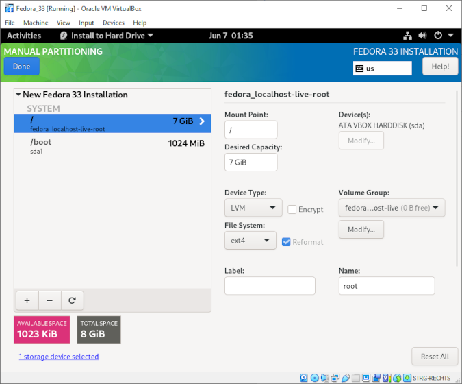Adding mount points Adding mount points