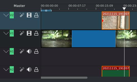 A cut-away A cut-away