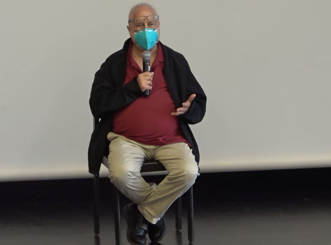 Richard Stallman 在 GNU 黑客会议上(比尔,瑞士) | 源自:GNU.org